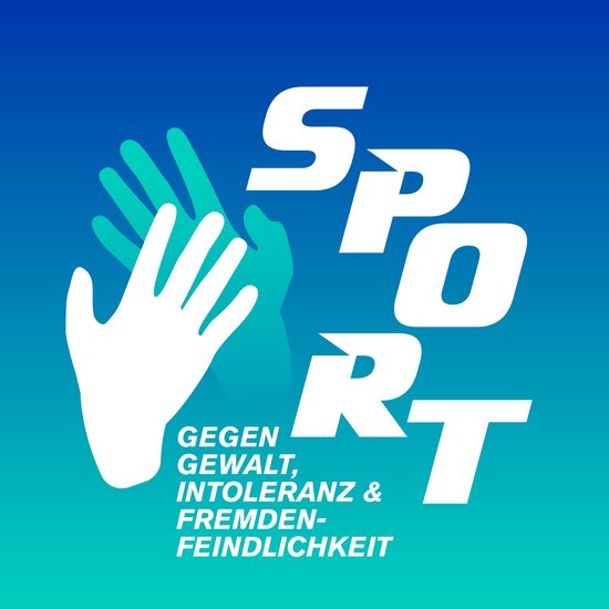 Logo Sport gegen Gewalt, Intoleranz und Fremdenfeindlichkeit Logo des Programms Sport gegen Gewalt, Intoleranz und Fremdenfeindlichkeit