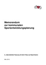 Memorandum zur kommunalen Sportentwickungsplanung