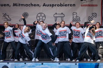 Hip Hop Tanz beim Tag des Sports