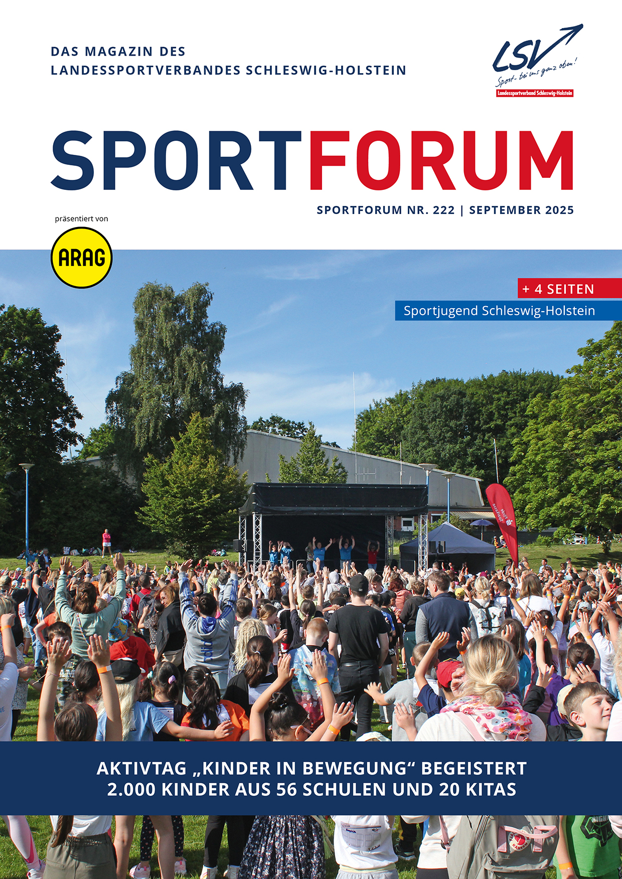 Titelbild Sportforum September 2025