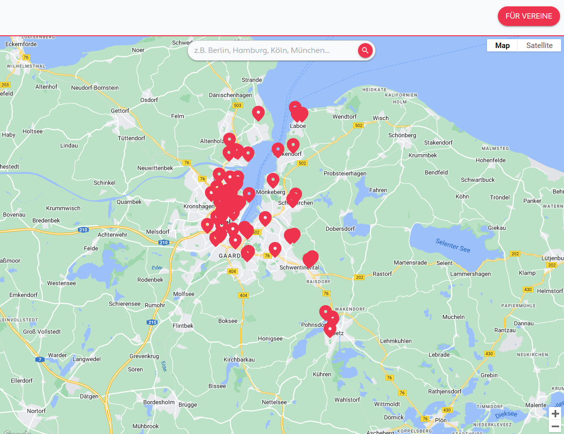 Vorschau Bewegungslandkarte